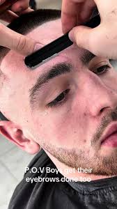 Boys Getting Their Eyebrows Done: A New Trend