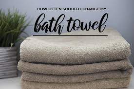 Can bath towels go bad? How Often Should I Change My Bath Towel Bathroom Fun Heatandplumb Com