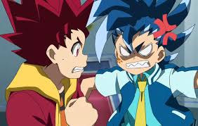 The Boy With Red Hair And Clothes Whose Face Looks A Lot Like Valt S Face Except The Color Of The Eyes Is Called Hyug Beyblade Characters Boys Blue Hair Hyuga