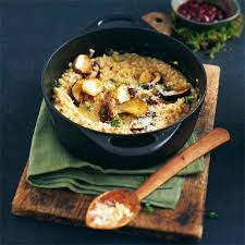 Steinpilz Risotto Mit Wermut Rezept Rezepte Steinpilze Und Rezepte Mit Pilzen