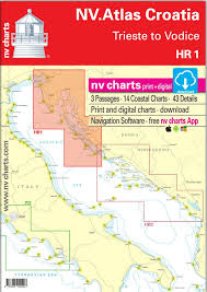 Hr 1 Nv Atlas Croatia Trieste To Vodice With Nv Charts App 14521800