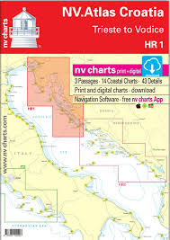 hr 1 nv atlas croatia trieste to vodice with nv charts app 14521800