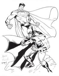 One of their favorite one is batman. 30 Superman And Batman Coloring Pages Free Printable Coloring Pages