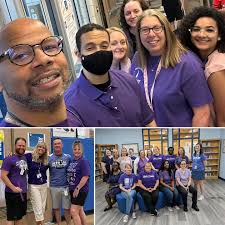 Photo album 1/2: The CR School District went purple