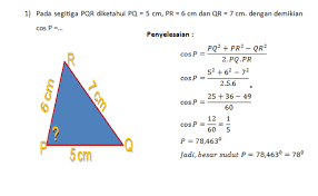 Materi matematika lengkap sma smk ma amazon co uk appstore. Contoh Soal Aturan Cosinus Dan Sinus Sma X Masnurul