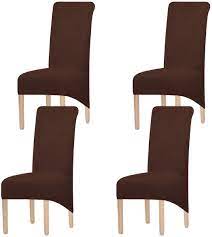 Browse a large selection of dining room chairs, including metal, wood and upholstered dining chairs in a variety of colors for your kitchen or dining area. Buy Keluina Large Dining Chair Slipcovers Chair Covers Xl Stretch Jacquard Chair Covers For Dining Room Removable Washable Seat Covers For Restaurant Banquet Hotel Coffee Set Of 4 Online In Indonesia B07v2kj5xl