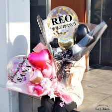 卒業式 花束 バルーン 先生 バルーンアート お祝い バルーンフラワーブーケ バルーンギフト 卒業 部活 名入れ 名前入れ 大きい 高校生 小学校  中学校 卒園 : LeChien - 通販 - Yahoo!ショッピング