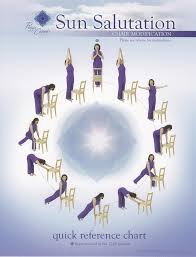 Sun Salutations Peggy Cappy Chair Yoga Chair Pose Yoga Yoga Sun Salutation