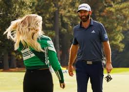 Essentially it's paulina doing whatever she can to make sure dj plays well at augusta national and i applaud her for it. Photos Dustin Johnson And Paulina Gretzky Celebrate Masters Win Toronto Sun