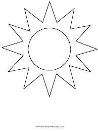 Sol Dibujo Para Colorear