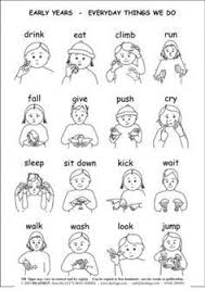 image result for free printable makaton signs sign