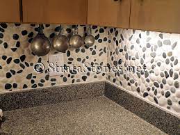 See more ideas about beautiful backsplash, backsplash, tile backsplash. Black And White Pebble Tile Kitchen Backsplash Picture Mosaic Tile Shop Kitchen Tiles Backsplash Pebble Tile Kitchen Backsplash Pictures