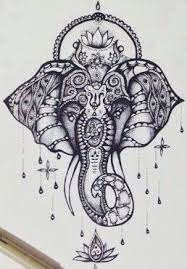 Indian elephant tattoos are very compelling, they serve as a decorative adornment and personifies loyalty, strength, wisdom and longevity. Indian Elephant Tattoos Elephant Tattoos Tattoo Designs