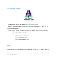 Klik pautan dibawah untuk melihat syarat dan terma yang telah ditetapkan. Nisha Kajian Majlis Perbandaran Selayang