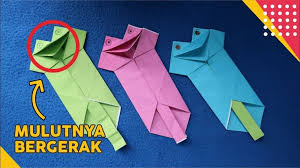 Wow Origami Kodok Bisa Berbicara How To Fold Frog Di 2020 Origami Blog