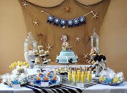 So here are few nautical theme baby shower decorations and ideas to hopefully wow your guests at your party. Nautical Themed Baby Shower Baby Shower Nautical Theme Baby Boy Shower Nautical Baby Shower
