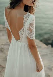 Luna Bride Organic Wedding Dress Short Sleeve Wedding Dress Wedding Dresses Boho Wedding Dress Lace