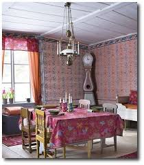 Swedish Folk Art Style Country Interior Furniture Interior Decoration Swedish Interiors