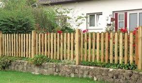 Gartenzaun Gunstig Bei Meingartenversand De Kaufen Gartenzaun Holz Vorgarten Zaun Zaune Holz