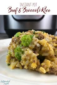 Instant Pot Beef Broccoli Rice Recipe Instant Pot Beef Best Instant Pot Recipe Ground Beef And Broccoli