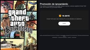 Uma aventura estilo gta v. Rockstar Regala Gta San Andreas Para Promocionar Su Lanzador Para Pc Muycomputer