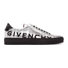 Mens Urban Street Metallic Logo Sneakers In 040