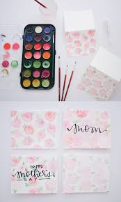 Thanks for having me here on the crafty blog stalker. Diy Watercolor Card For Mother S Day Michelle Amanda Wilson