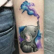 Baby Elephant Arm Tattoo Designs Cute Elephant Tattoo Elephant Tattoos Elephant Arm Tattoo