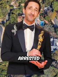 Adrian Brody Was ARRESTED ! #adrianbrody #brody #arrest #oscar #fyp