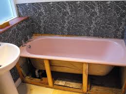 Most in this style have a cast iron or steel base with a thin layer of porcelain on top. Changing The Colour Of A Bath Bath Resurfacing Bath Re Enamelling Blog