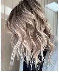 When hair is dyed one color it draws more attention to the cut itself. Ash Blonde Hair Tone With Dark Roots Balayage Hair Winter Hair Color Hair Color Balayage