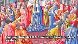 În jurul ei sunt stabilite şi alte sărbători, printre care se numără floriile, înălţarea domnului sau rusaliile. Cand Sunt Rusaliile 2020 Obiceiuri De Rusalii Ortodoxe È™i Catolice Youtube