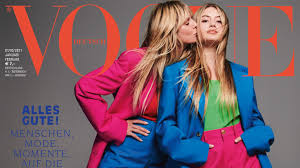Vor kurzem begann leni klums offizielle modelkarriere. Heidi Klum Und Tochter Leni Gemeinsam Auf Vogue Cover Kultur Nordbayern