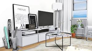 Mxims Firenze Livingroom For The Sims 4 In 2020 Sims 4 Cc Furniture Living Rooms Sims House Sims 4 Kitchen