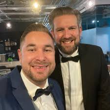 Andy, Lennon, Candice, Darren and Justin from M3 were suited and booted for  the 2024 Midlands Marketing Awards at The Grand Hotel in Birmingham.  🤵‍♂️👗 M3 were nominated for the Best Consumer