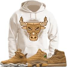 Black And Gold Jordan Hoodie Mens Jordan 6 Wheat Golden Harvest 13s Sneaker Hoodie Bully Mens Outfits Swag Outfits Hoodies