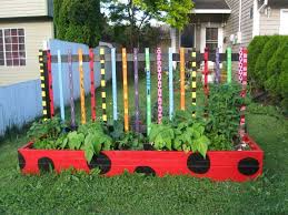 Fun Raised Veggie Beds Garden Beds Raised Garden Beds Gardening For Kids