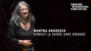 1 in e minor, op. Rare Exclusive Martha Argerich Plays Debussy S La Soiree Dans Grenade Youtube