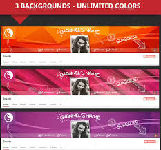 The graphic river gaming channel youtube banner template is a customizable, layered psd file template with amazing features. 48 Free Premium Psd Youtube Channel Banners For The Best Creative Promoters Free Psd Templates