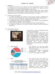 Caption adalah deskripsi singkat atau judul yang menjelaskan dokumen, grafik, foto atau tabel. Materi Dan Soal Caption Sma 12 Pdf Web Software Technology Engineering