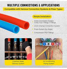 Pex B With Red Corrugated Pipe 1216 (50 Mts Roll)