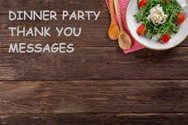 Thank you messages for birthday party dinner. Thank You Messages For Dinner Party Thank You Notes For Dinner Samplemessages Blog