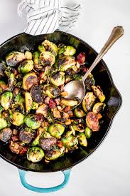 Drain, put in a bowl, cover and chill for up to a day. Brussels Sprouts And Pancetta In A Skillet Holistic Foodie