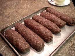 Perfect for a quick meal on the go. Homemade Summer Sausage Busy At Home Homemade Summer Sausage Smoked Food Recipes Yummy Vegetable Recipes