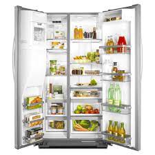 Download kitchenaid refrigerator ksc23c8eyy free pdf user instructions, and get more kitchenaid ksc23c8eyy manuals on 12 temperature and moisture temperature is too warm ■ new installation? Kitchenaid Ksc23c8eyy 22 5 Cu Ft Counter Depth Side By Side Refrigerator Stainless Steel American Freight Sears Outlet