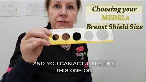 choosing your medela breast shield size youtube