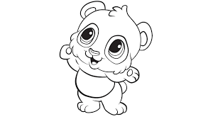 Favorite add to baby panda. Learning Friends Panda Coloring Printable
