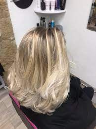 Blond platine (comme mes pointes) et blond naturel (ma couleur naturelle). Tie And Dye Blond I Love My Job Coiffure Noir Platine Facebook