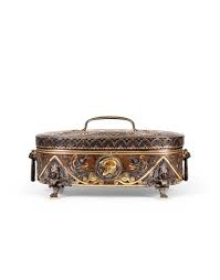 IMPORTANT BRONZE CASKET by Louis-Constant Sevin and Désiré Attarge