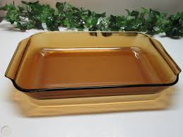Since 1805, anchor hocking has made bakeware and kitchen prep tools. Anchor Hocking Amber Glass Casserole Rectangle Pan Baking Dish 2 Qt 431 1722215642